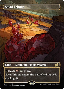 Savai Triome Ikoria- Lair of Behemoths Alternate Art